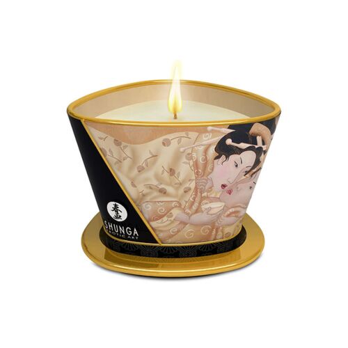 Shunga Mini Caress Vanilla Massage Candle 170ml