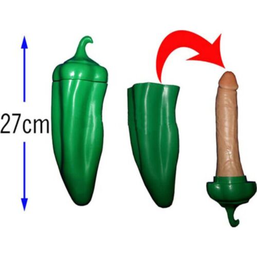 Adult Toy DIABLO PICANTE Penis Green Pepper Surprise
