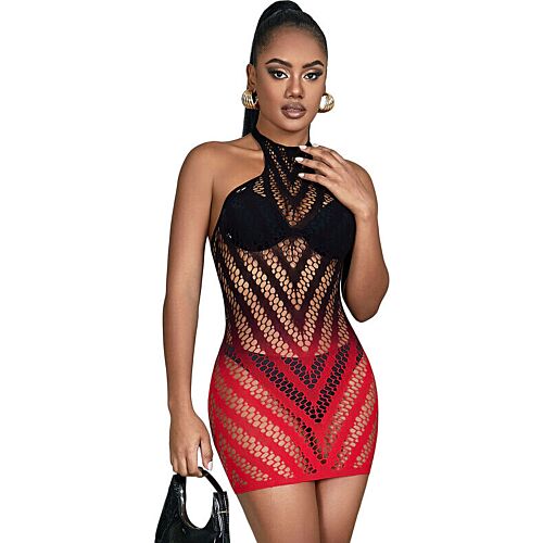 Sublime Dress by SUBBLIME - Elegant Fishnet Design