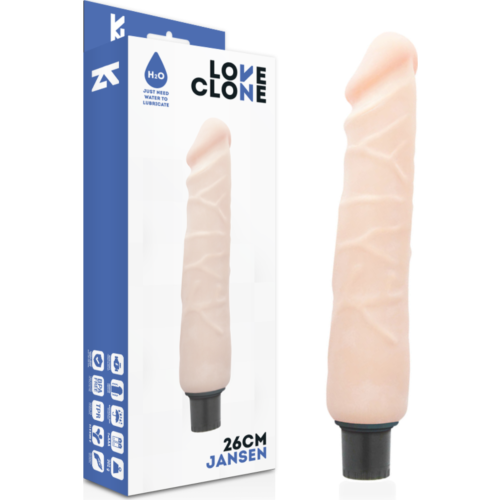 Realistic Vibrator LOVECLONE JANSEN with Self Lubrication