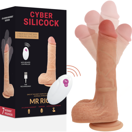 Cyber Silicock Mr Rick 20.9 cm Remote Control Vibrator