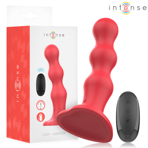 Remote Control Vibrator INTENSE CODY with Suction Cup