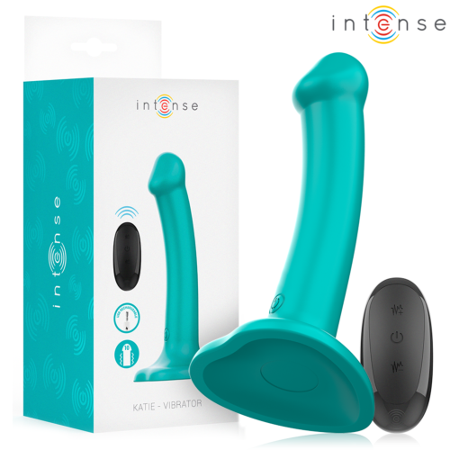 INTENSE KATIE Vibrator with Suction Cup and Remote Control