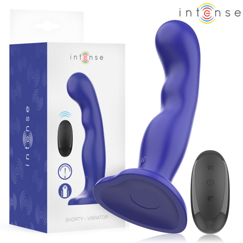 Vibrator INTENSE SHORTY with Remote Control and Suction Cup