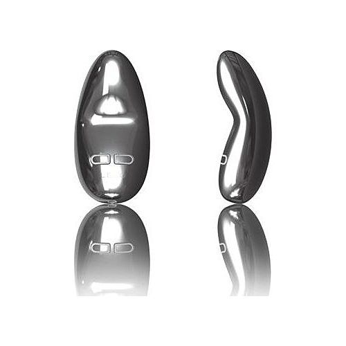 LELO YVA Stainless Steel Lay-on Vibrator for Temperature Play