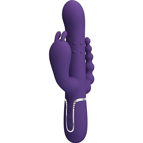 Rabbit Vibrator Pretty Love Cammy with Triple Stimulation