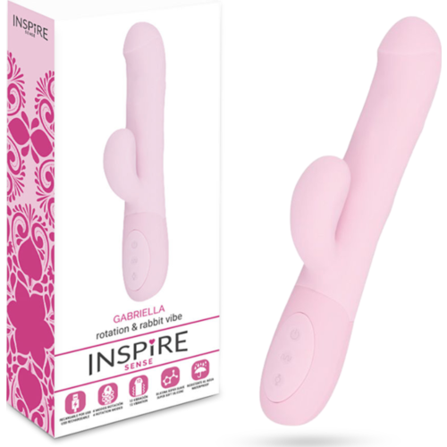 Rabbit Vibrator Inspire Gabriella with Clitoral Stimulator