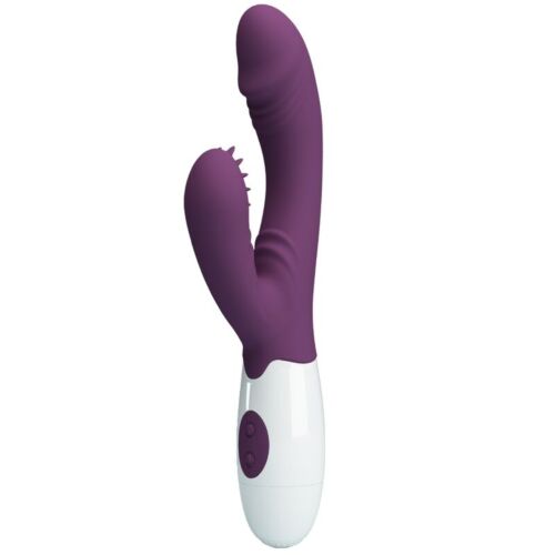 Pretty Love Andre Rabbit Vibrator with Curved Shaft