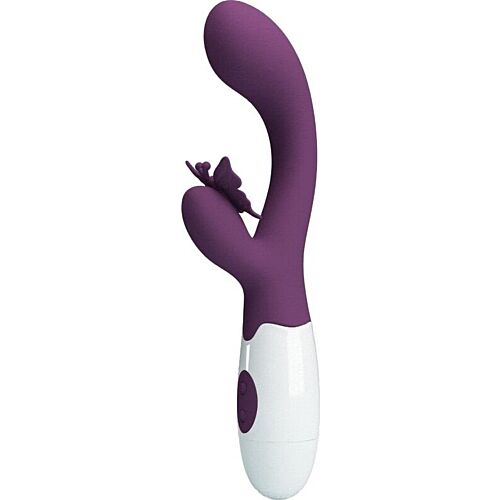 Rabbit Vibrator Pretty Love Butterfly Kiss with G-Spot Stimulator