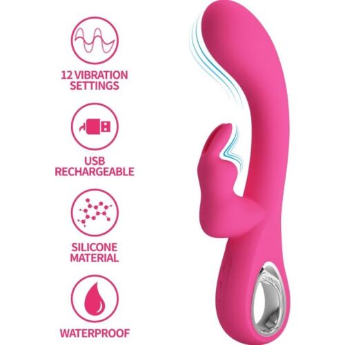 Rabbit Vibrator Pretty Love Novak with 12 Vibrations
