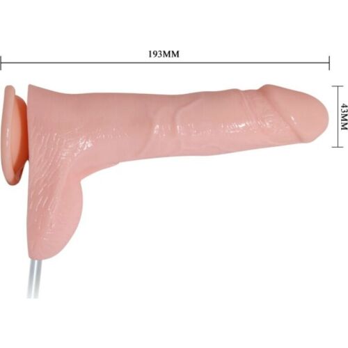 Vibrating Penis BAILE Water Spray with Ejaculation Function