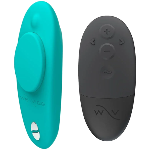 WE-VIBE MOXIE+ Magnetic-Clip Panty Vibrator Aqua
