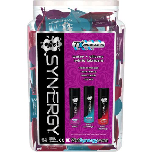 WET SYNERGY 10ML - 144PCS BOWL DISPLAY