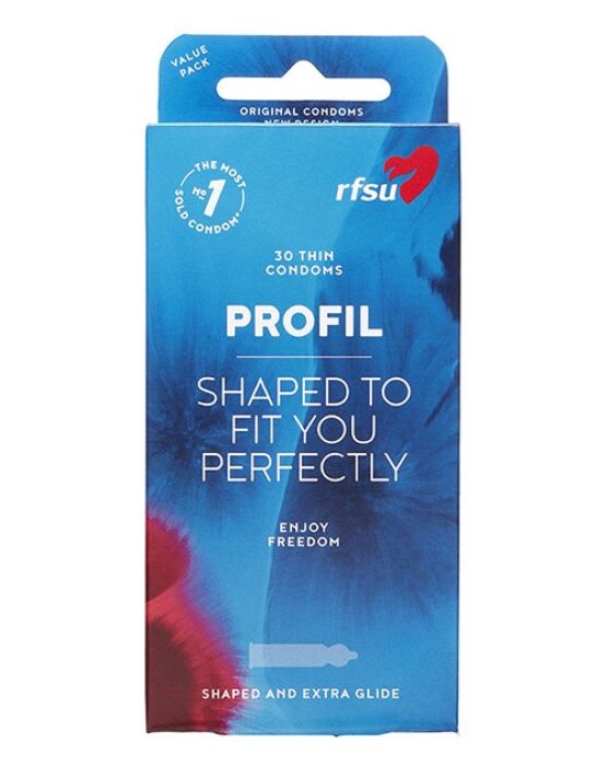 Rfsu Profil 10-Pack Anatomical Condoms Rfsu Profil 10-Pack Anatomical Condoms