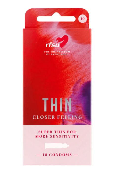 RFSU Thin Extra-Thin Condoms 10 Pack RFSU Thin Extra-Thin Condoms 10 Pack