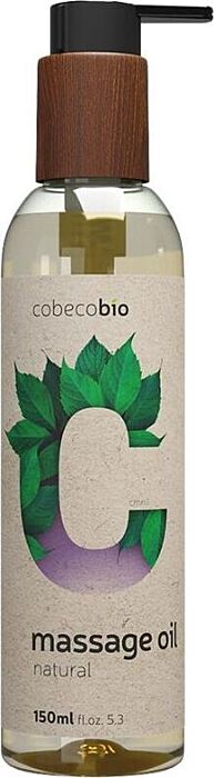 Massage Oil Cobeco Bio Natural 150ml - Vegan Care Massage Oil Cobeco Bio Natural 150ml - Vegan Care