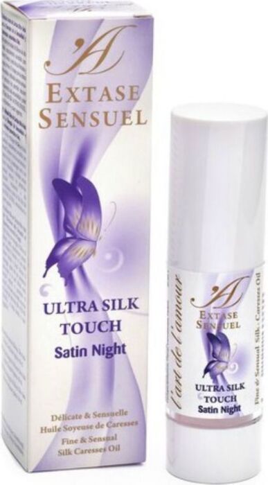 Massage Oil EXTASE SENSUAL Satin Night with Ultra Silk Texture