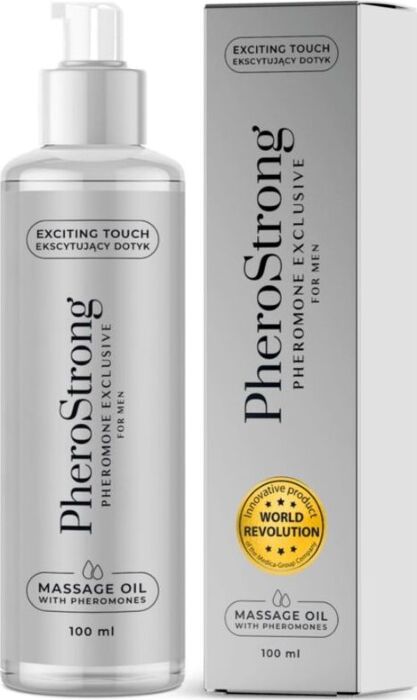 Massage Oil Pherostrong Exclusive 100ml - Sensual Experience