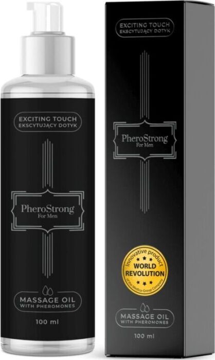 Massage Oil PheroStrong 100ml with Pheromones