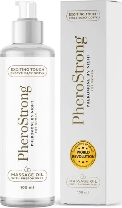 PheroStrong By Night Pheromone Massage Oil 100ml