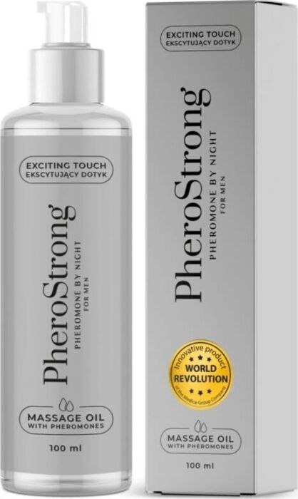 Massage Oil PheroStrong By Night 100ml - Men's Pleasures