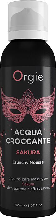 Orgie effervescent moisturizing foam sakura scent 150 ml