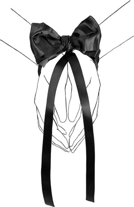 Happy Lola Bondage Flower wearable tie accessory Happy Lola Bondage Flower wearable tie accessory