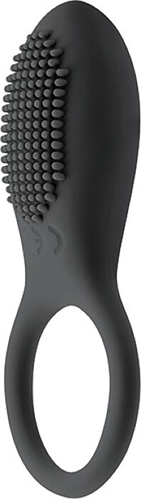 S Pleasures Cockring Vibrating Cock Ring with Textures