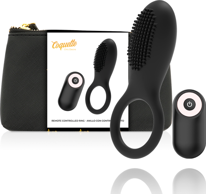 Coquette Vibrating Remote Control Ring