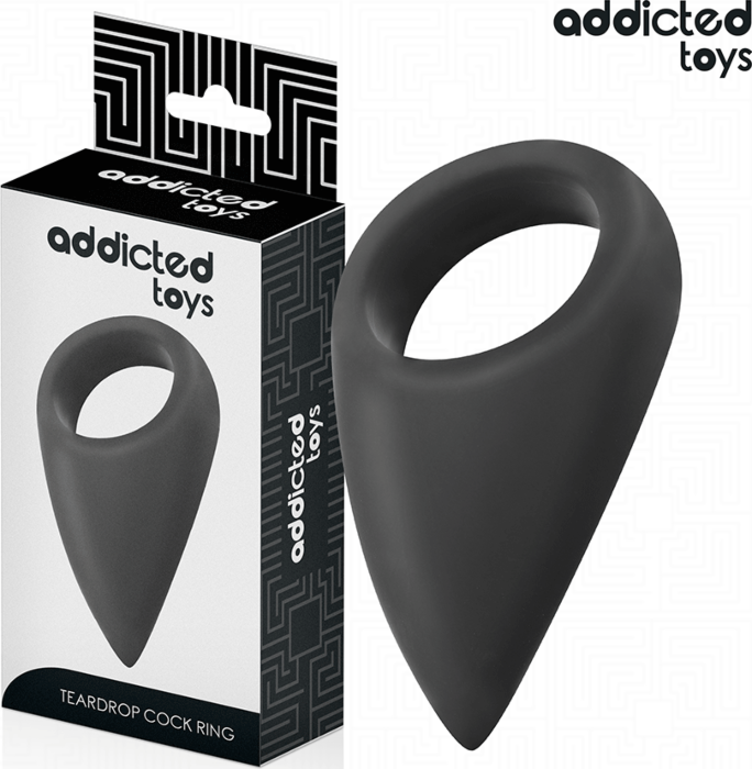 Penis Ring Addicted Toys Tear Drop Design