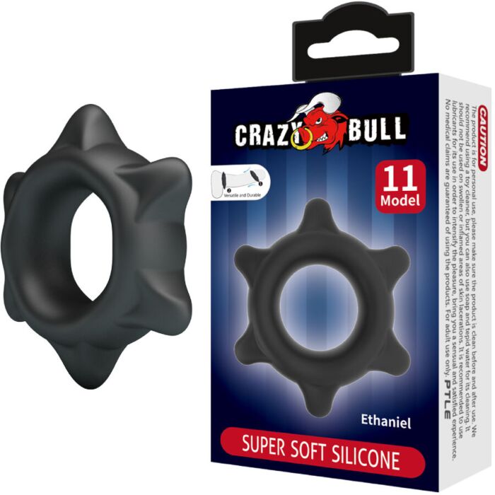 Silicone Ring Crazy Bull Ethaniel Control Pleasure Silicone Ring Crazy Bull Ethaniel Control Pleasure