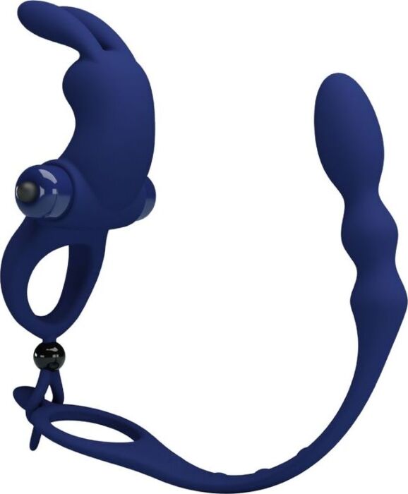 Rabbit Vibrator Pretty Love Ayad with Anal Plug Rabbit Vibrator Pretty Love Ayad with Anal Plug