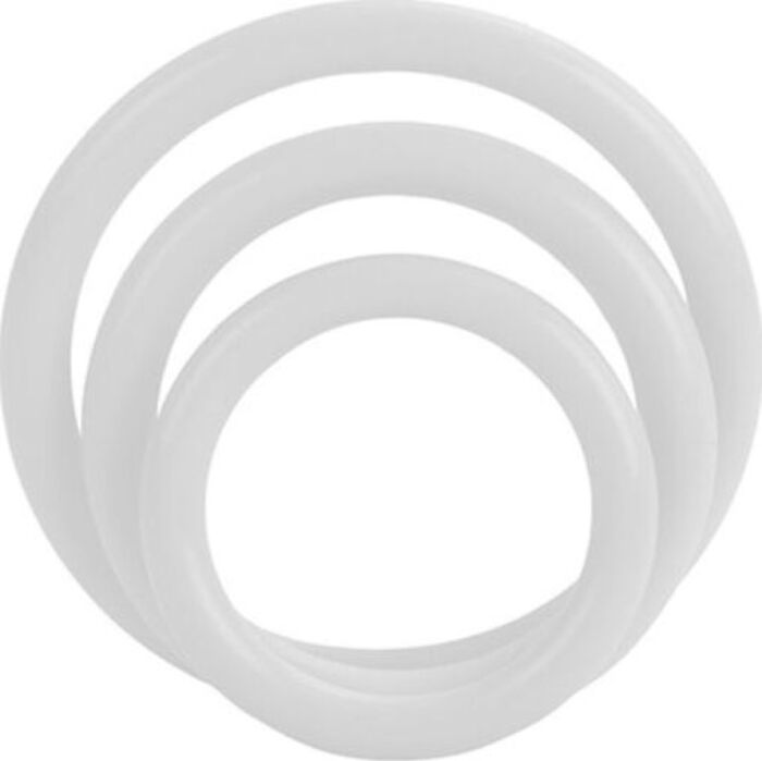 Anillos CALEXOTICS Set Tres Anillas Brillo en la Oscuridad