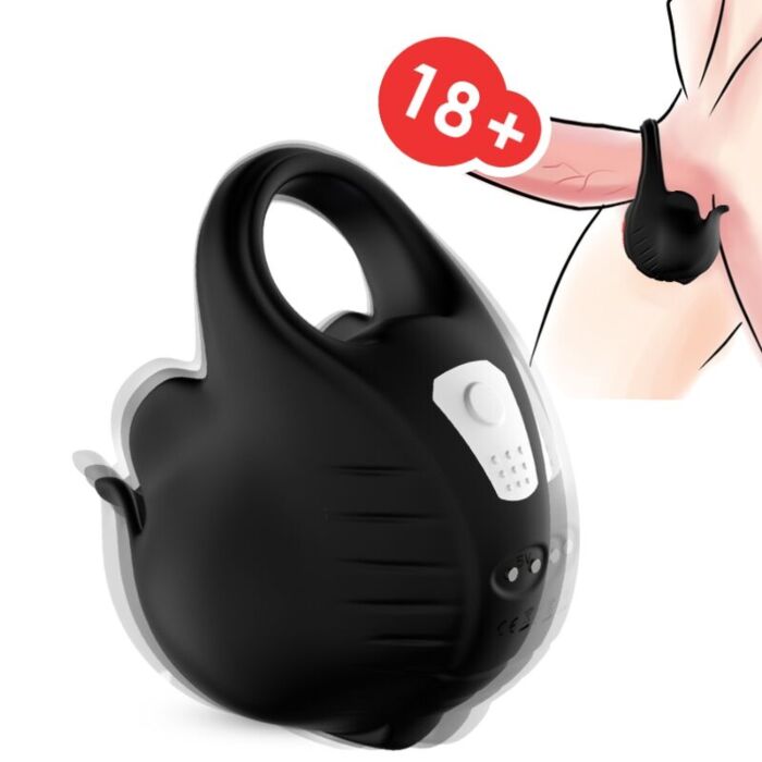 ARMONY - CUPPING VIBRATOR RING BLACK ARMONY - CUPPING VIBRATOR RING BLACK
