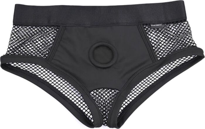Sportsheets EmEx M Fishnet Fit Harness Sportsheets EmEx M Fishnet Fit Harness