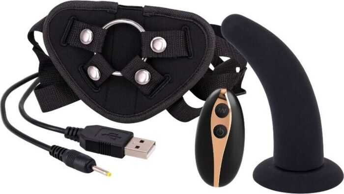 Strap On Harness Seven Creations 125cm Vibrator