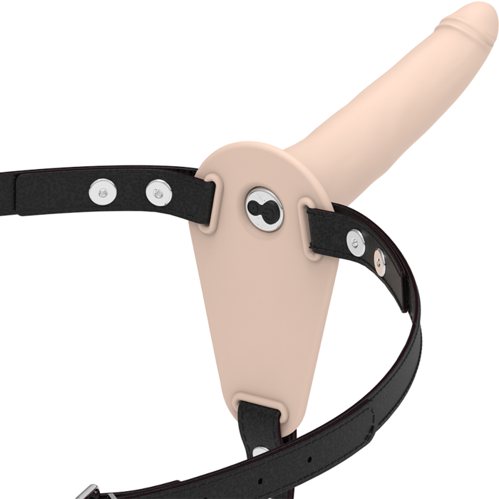 Vibrating Harness Fetish Submissive 15 cm for Beginners