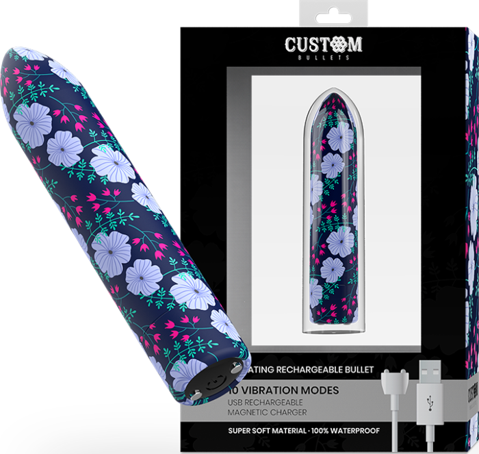 Rechargeable Bullet Vibrator - Customizable Intensities Rechargeable Bullet Vibrator - Customizable Intensities