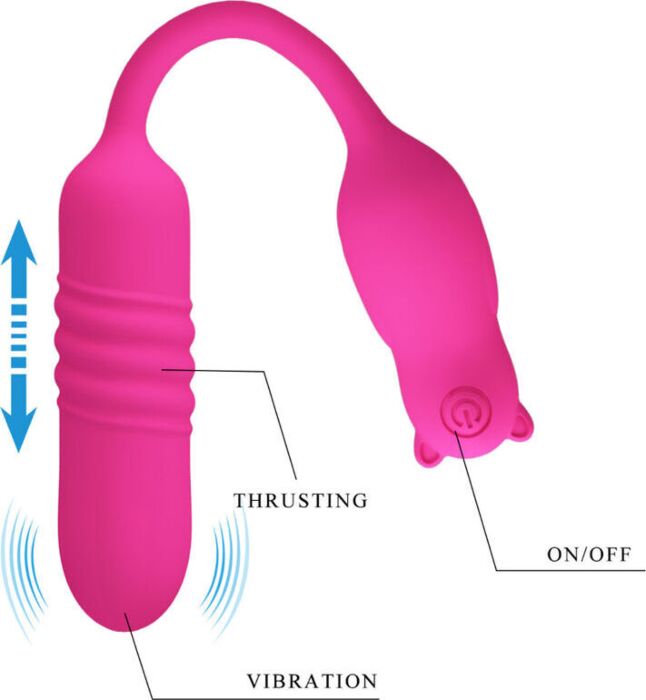 Soft Pink Vibrating Bullet