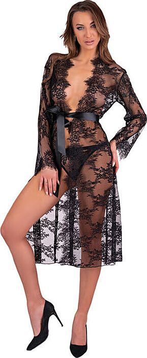 Mostina Sheer Dressing Gown by Livco Corsetti
