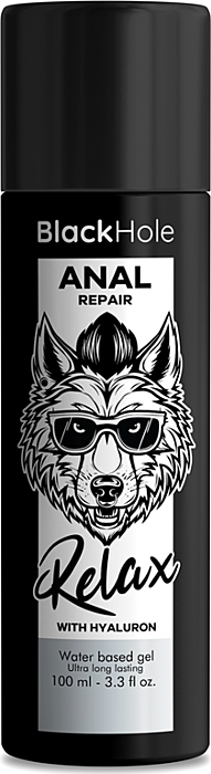 Black Hole Anal Repair Water-Based Relax with Hyaluron 100 ml Black Hole Anal Repair Water-Based Relax with Hyaluron 100 ml