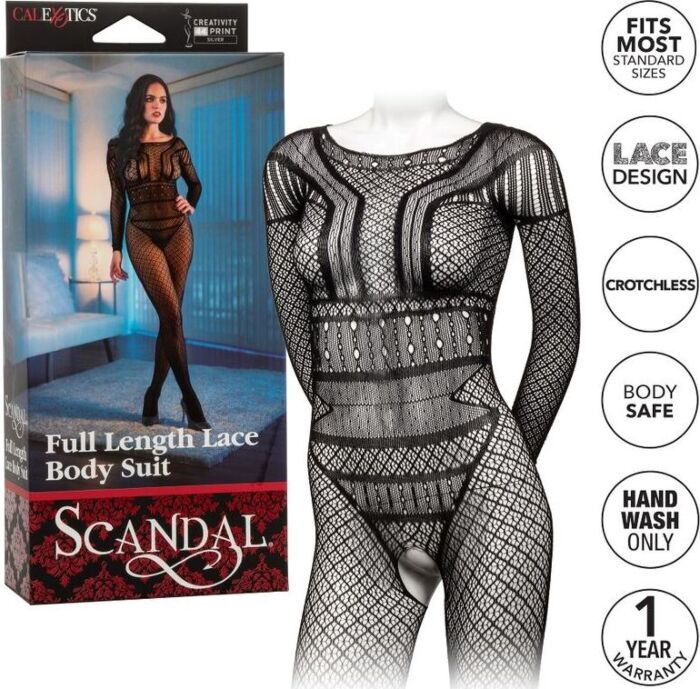 Bodystocking CalExotics Lace Body Suit - Seductive Fit
