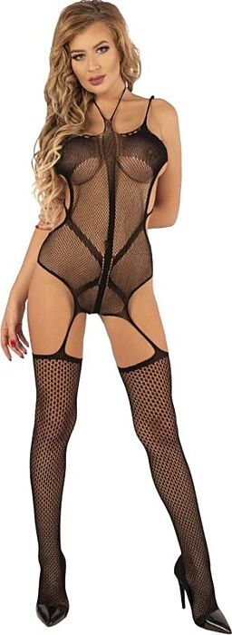 Bodystocking Livco Corsetti Silvem LC 17338 Black