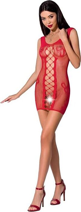 Bodystocking Passion Woman BS073 Red - Sexy Design