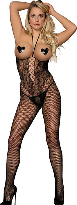 Bodystocking Sublime Subblime Open Cup Black Bodystocking Sublime Subblime Open Cup Black