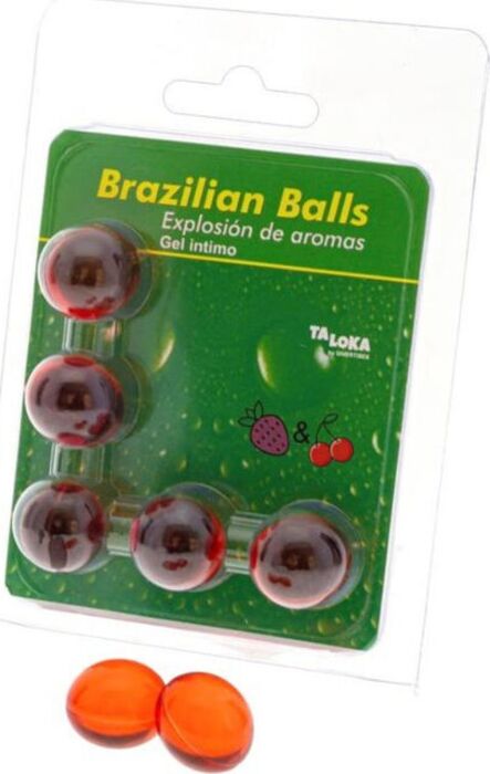 Brazilian Balls Taloka Strawberry & Cherry Gel