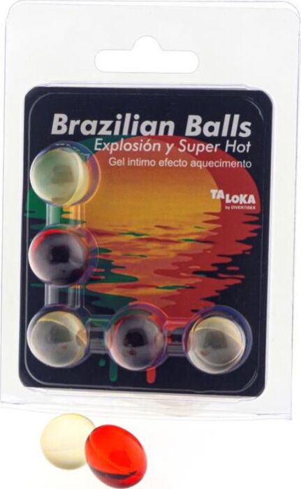 Brazilian Balls Taloka Super Hot Effect Gel Brazilian Balls Taloka Super Hot Effect Gel