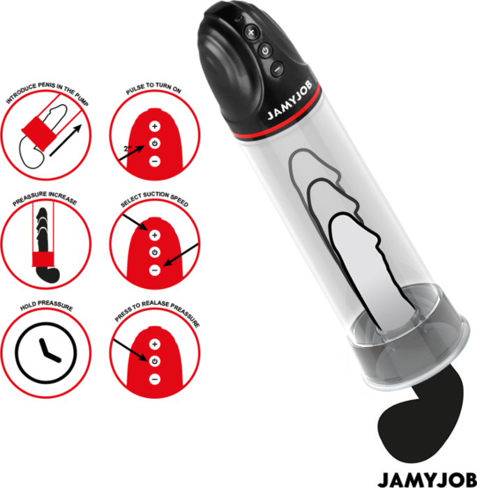 Pumping Device Jamyjob Xpand Automatic Grey Pumping Device Jamyjob Xpand Automatic Grey