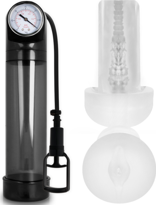 Erection Pump Pump Addicted RX9 Black Unique Sensation Erection Pump Pump Addicted RX9 Black Unique Sensation