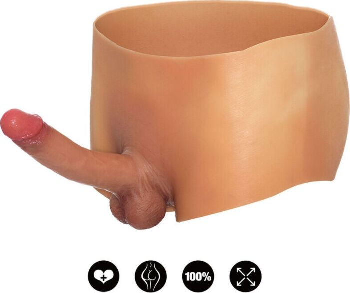 Boxer with Penis Hidden Desire 18cm Natural Boxer with Penis Hidden Desire 18cm Natural